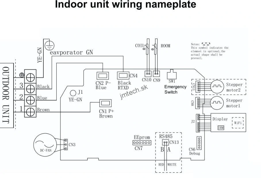 DEYE Hybridný AC/DC Solárny Multi-Split klimatizačný set, 27kW vonkajší + 3x 12kW vnútorná jednotka