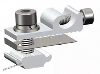 Zemniaca svorka hliníkového profilu