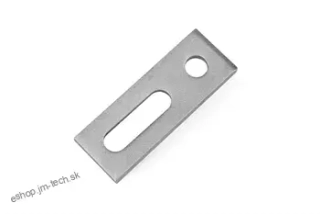 Adaptér pre  závesne kombiskrutky 30x80x5, nerez