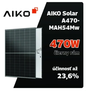 Aiko Neostar 2S A475-MAH54Mw 475Wp čierny rám