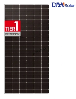 DAH Solar DHN-72X16/DG 580Wp strieborný rám