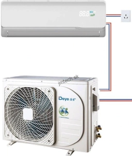 DEYE Hybridná AC/DC Solárna klimatizácia 5kW s potrubím, vnútorná a vonkajšia jednotka