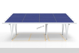 Carport pre 3 autá hliníkový 