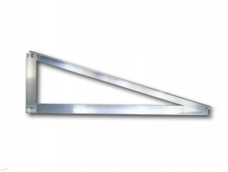 Vysoký montážny trojuholník - 15 stupňov, 510 x 1720 x 1770 mm, sada