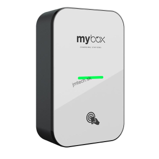 Wallbox MyBox HOME 11kW 2.gen - kábel Typ 2, 5m, biele sklo