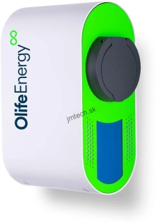 OlifeEnergy WallBox BASE, dobíjacia stanica so zásuvkou, 22kW