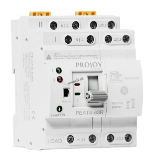 PROJOY Automatický prepínač PEATS-63R 4P 63A 3-fázový
