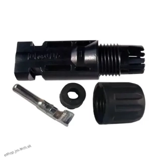 MC4 konektor samec, male 1500VDC
